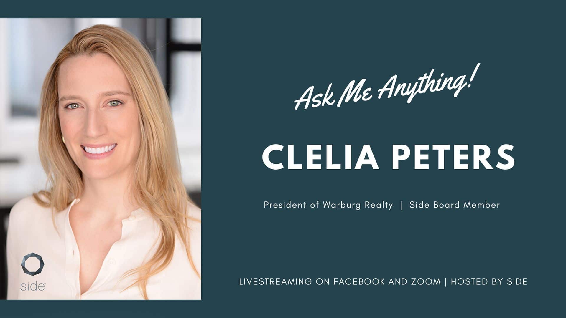 Ask Me Anything with Clelia Warburg Peters