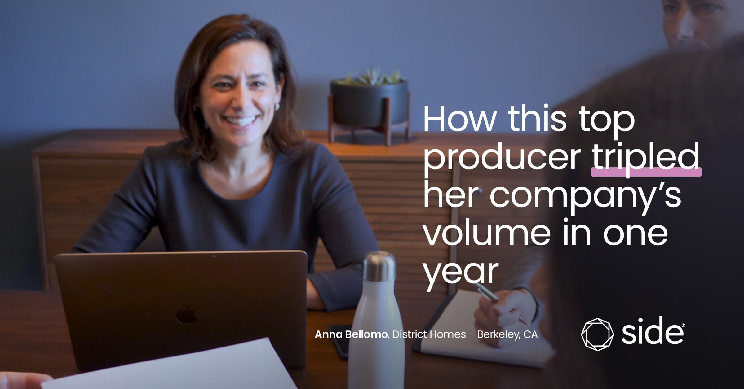 How this top producer tripled her company's volume in one year.