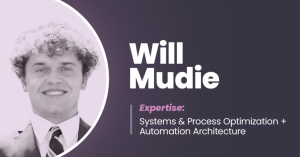 Subject Matter Expert - Will Mudie